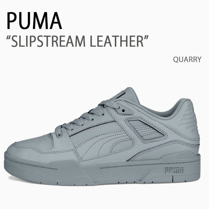 PUMA プーマ スニーカー PUMA SLIPSTREAM LEATHER QUARRY シューズ メンズ レディース 男性用 女性用 387544-06【中古】未使用品