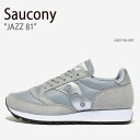 Saucony サッカニー スニーカー JAZZ 81 GREY SILVER S70539-3 シューズ ジャズ81 メンズ レディース 男性用 女性用【中古】未使用品