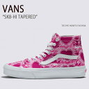 VANS バンズ スニーカー SK8-HI TAPERED TIE DYE HEARTS FUCHSIA VN0A5KRUVDH スケートハイテーパード タイダイハートフクシャ レディース 女性用【中古】未使用品