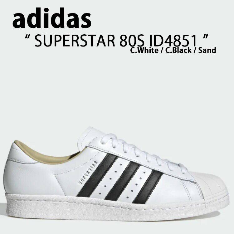 adidas Originals アディダス オリジナルス スニーカー SUPER STAR 80S TANY ID4851 スーパースター80S タニー White Black ホワイト ブラック メンズ レディース 男性用 女性用 男女兼用【中古】未使用品