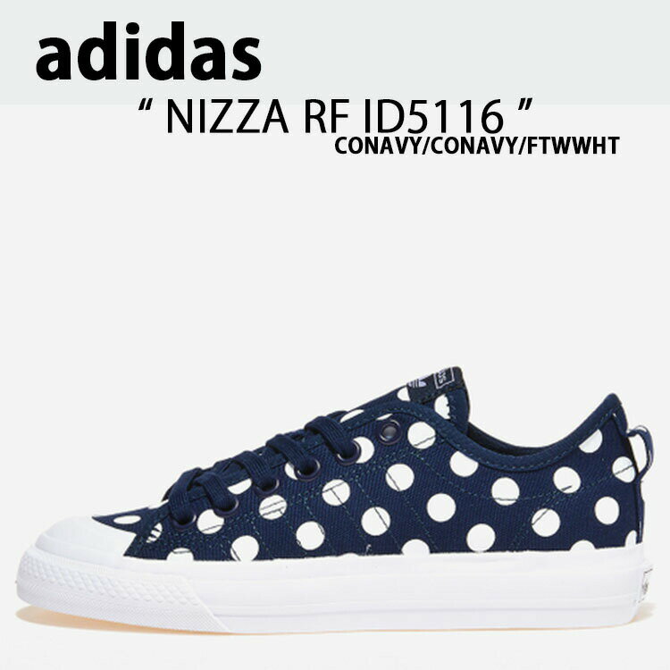 adidas originals アディダス オリジナル スニーカー NIZZA RF ID5116 ニッツァ Navy White ネイビー ホワイト シューズ メンズ レディース 男性用 女性用 男女共用【中古】未使用品