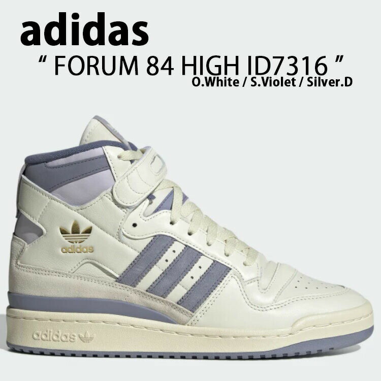 adidas Originals AfB_X IWiX Xj[J[ FORUM 84 HIGH ID7316 tH[ 84 nC White Silver Violet zCg Vo[ @CIbg Y fB[X jp p jpyÁzgpi