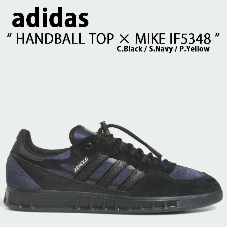 楽天セレクトショップ a-cloadidas Originals アディダス オリジナルス スニーカー HANDBALL TOP × MIKE IF5348 ハンドボール トップ × マイク Black Navy Yellow ブラック ネイビー イエロー メンズ レディース 男性用 女性用 男女兼用【中古】未使用品