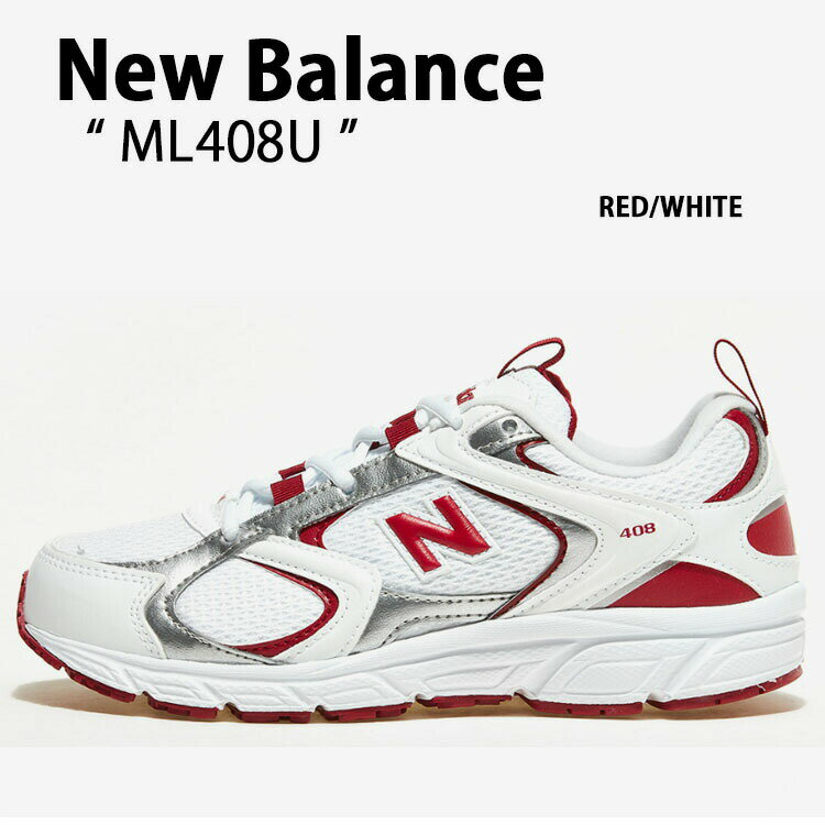 New Balance ˥塼Х ˡ 408 ML408U RED WHITE 塼 å ۥ磻 ȥǥ ˥󥰥塼  ǥš̤