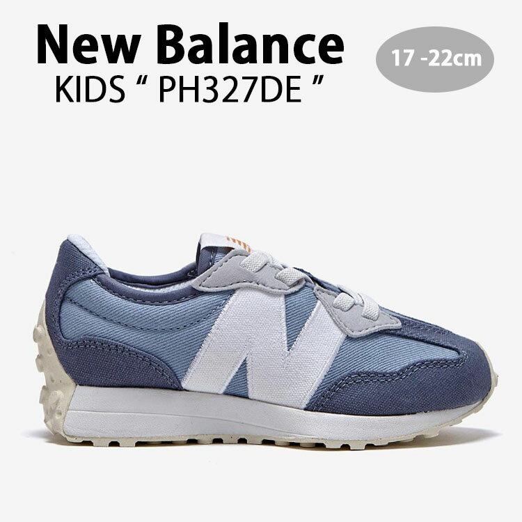 ニューバランス327 キッズ ブルー PH327DE 商品名 : New Balance KIDS NewBalance327 BLUE PH327DE キッズシューズ NBキッズ ベビーシューズ ブルー ネイビー 70年代のスタイルを現代的に解釈して誕生した327シリーズのキッズバージョンです。 ニューバランスのヘリテージモデルからインスピレーションを受けたアッパーデザインとインパクトのあるミッドソールが特徴です。 結ぶ必要のないエラスティック紐タイプで、クラシックさを保ちながらも子どもが着脱しやすく快適です。 ブランド・メーカー：New Balance 素材：合成皮革、ポリエステル etc... サイズ：17cm〜22cm カラー：BLUE ・注意事項：モニターの発色具合により色合いが異なる場合がございます ※ご注意（ご購入の前にご一読下さい。）※ ・当ショップはWEB販売店になっており、メ-カ-等の海外倉庫と共通在庫での販売 を行なっておりますので、お取り寄せに約7-14日お時間をいただく商品がございます。 つきましては、購入後に指定頂きました日時に間に合わせることができない事もございます。 また、WEB上で「在庫あり」になっている商品につきましても、倉庫での在庫管理で欠品となってしまう場合がございます。 在庫切れ・発送遅れ等のご連絡はメールで行っておりますので、予めご了承下さい。 （欠品の場合は迅速に返金手続きをさせて頂きます。） メールをお受け取り出来ます様確認頂ければ幸いでございます。 （本サイトからのメール送信されます。ドメイン設定の際はご注意下さい） ・取り寄せ商品を多数取り扱っている為、靴箱にはダメージや走り書きがあったりします。 商品にもよりますが、多くは海外輸入商品になるため日本販売のタグ等がついていない商品もございます。 商品に関しましては全て正規品ですので、ご安心ください。 ・検品は充分に行っておりますが、万が一商品にダメージ等発見しましたら当店までご連絡下さい。 （ご使用後の交換・ご返品等はお受け致しかねます。到着後に室内にてご試着ください。） ご注文後(店舗からのご注文メール送信後)の、【ご注文キャンセル・ご交換/ご返品】には基本的に応じることが出来ません。 サイズ感などこだわりのある方は事前にお問い合わせ下さい。 誠実、また迅速に対応させて頂きます。商品紹介 ニューバランス327 キッズ ブルー PH327DE 商品名 : New Balance KIDS NewBalance327 BLUE PH327DE キッズシューズ NBキッズ ベビーシューズ ブルー ネイビー 70年代のスタイルを現代的に解釈して誕生した327シリーズのキッズバージョンです。 ニューバランスのヘリテージモデルからインスピレーションを受けたアッパーデザインとインパクトのあるミッドソールが特徴です。 結ぶ必要のないエラスティック紐タイプで、クラシックさを保ちながらも子どもが着脱しやすく快適です。 ブランド・メーカー：New Balance 素材：合成皮革、ポリエステル etc... サイズ：17cm〜22cm カラー：BLUE ・注意事項：モニターの発色具合により色合いが異なる場合がございます ※ご注意（ご購入の前にご一読下さい。）※ ・当ショップはWEB販売店になっており、メ-カ-等の海外倉庫と共通在庫での販売 を行なっておりますので、お取り寄せに約7-14日お時間をいただく商品がございます。 つきましては、購入後に指定頂きました日時に間に合わせることができない事もございます。 また、WEB上で「在庫あり」になっている商品につきましても、倉庫での在庫管理で欠品となってしまう場合がございます。 在庫切れ・発送遅れ等のご連絡はメールで行っておりますので、予めご了承下さい。 （欠品の場合は迅速に返金手続きをさせて頂きます。） メールをお受け取り出来ます様確認頂ければ幸いでございます。 （本サイトからのメール送信されます。ドメイン設定の際はご注意下さい） ・取り寄せ商品を多数取り扱っている為、靴箱にはダメージや走り書きがあったりします。 商品にもよりますが、多くは海外輸入商品になるため日本販売のタグ等がついていない商品もございます。 商品に関しましては全て正規品ですので、ご安心ください。 ・検品は充分に行っておりますが、万が一商品にダメージ等発見しましたら当店までご連絡下さい。 （ご使用後の不備が発覚致しました場合は交換・返品等にはご対応いたしかねます） ご注文後(店舗からのご注文メール送信後)の、【ご注文キャンセル・ご交換/ご返品】には基本的に応じることが出来ません。 サイズ選択や商品詳細などで ご質問やご不明な点や商品のこだわりのある方は事前にお問い合わせ下さい。