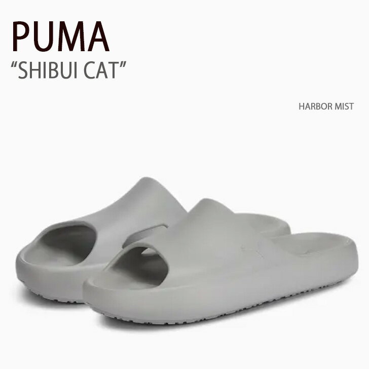 PUMA プーマ サンダル SHIBUI CAT HARBOR MIST シャワーサンダル シューズ メンズ レディース 男性用 女性用 385296-06【中古】未使用品