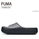 PUMA プーマ サンダル SHIBUSA BLACK シブサ ブラック シャワーサンダル シューズ メンズ レディース 男性用 女性用 389082-01【中...