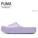 PUMA プーマ サンダル SHIBUSA VIVID VIOLET シブサ パープル シャワーサンダル シューズ メンズ レディース 男性用 女性用 389082-03【中古】未使用品