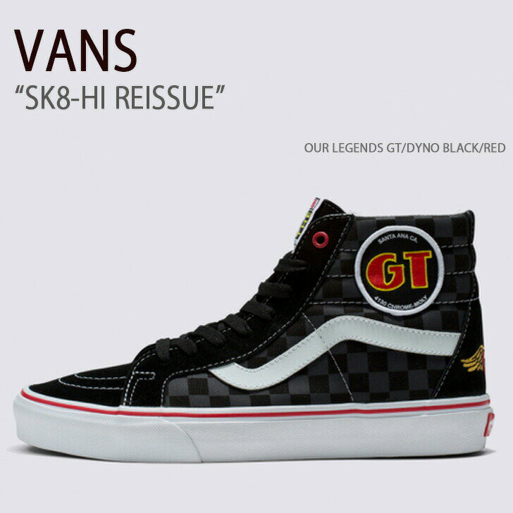 VANS oY Xj[J[ SK8-HI REISSUE OUR LEGENDS GT BLACK RED VN0A4U3DY09 XP[gnCCV[ Y fB[X jp pyÁzgpi