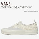 VANS バンズ スニーカー DOE OG AUTHENTIC LX NIMBUS CLOUD MARSHMALLOW VN0A5FBDCAB OGオーセンティ...