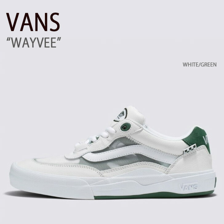 VANS oY Xj[J[ WAYVEE WHITE GREEN VN0A5JIAWGR EFCr[ Y fB[X jp pyÁzgpi