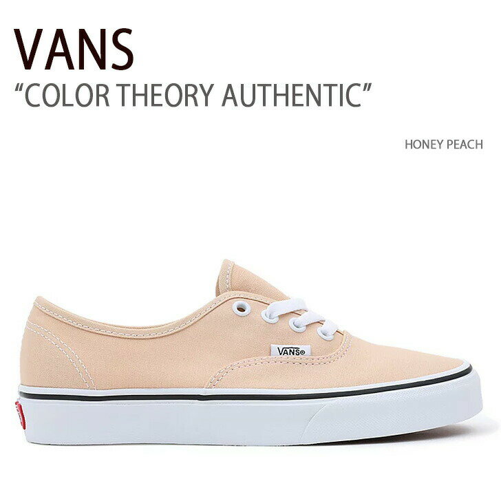 VANS バンズ スニーカー COLOR THEORY AUTHENTIC HONEY PEACH VN0A5KS9BLP カラーセオリーオーセンティック メンズ レディース 男性用 女性用【中古】未使用品