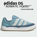 adidas originals アディダス スニーカー ADIMATIC HQ6907 アディマティック BLUE WHITE GUM シューズ キャンバスア...