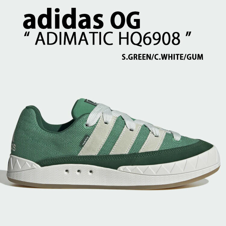 adidas originals ǥ ˡ ADIMATIC HQ6908 ǥޥƥå GREEN WHITE GUM 塼 Х...