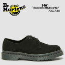 Dr.Martens hN^[}[` U[V[Y 1461 Black Milled Nubuck Wp 27672001 3z[ rWlX tH[} V[Y ubN Y fB[X jp p jpyÁzgpi