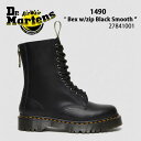 Dr.Martens ドクターマーチン 10ホールブーツ レザーブーツ 1490 10H BOOTS 27841001 1490 Bex w/zip Black...