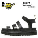 Dr.Martens ドクターマーチン サンダル ストラップサンダル Blaire Black Brando 24191001 ブレアー ブラック 黒色 サイズ調整 メンズ レディース 男性用 女性用 男女兼用【中古】未使用品