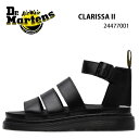 Dr.Martens ドクターマーチン サンダル ストラップサンダル CLARISSA II 24477001 BLACK クラリッサ 2 ブラック 黒色 サイズ調整 メンズ レディース 男性用 女性用 男女兼用【中古】未使用品