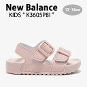 New Balance ニューバランス キッズ サンダル NewBalance 3605 PINK キッズシューズ ピンク ベルクロ K3605P8I ベビー用 キッズ用 ジュニア用 子供用【中古】未使用品