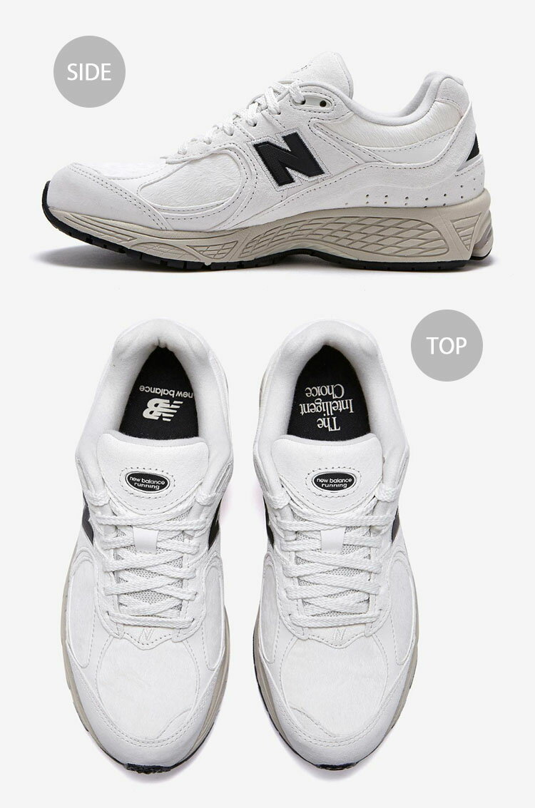 New Balance ニューバランス スニーカー M2002RSW NEWBALANCE M2002R シューズ WHITE CREAM レザー 本革 くすみカラー ホワイト クリーム メンズ レディース【中古】未使用品
