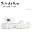 Onitsuka Tiger オニツカタイガー サンダル DENTIGRE STRAP WHITE WHITE 1183B256.100 シューズ デンティグレストラップ ホワイト ホワイト スポーツサンダル メンズ レディース未使用品