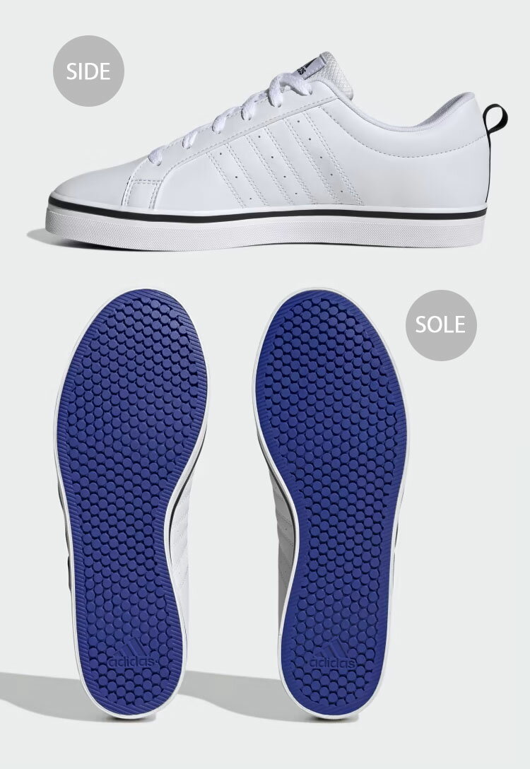 adidas アディダス スニーカー VS PACE 2.0 CLOUD WHITE HP6010 シューズ スケートボードシューズ クラウドホワイト スケシュー メンズ レディース【中古】未使用品