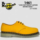 Dr.Martens ドクターマーチン レザーシューズ 1461 ICED II BUTTERSOFT LEATHER OXFORD SHOES 3EYE YELLOW BUTTERSOFT WP 27802740 イエロー レザー シューズ メンズ レディース 男性用 女性用【中古】未使用品