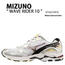 Mizuno ~Ym Xj[J[ WAVE RIDER 10 D1GA210410 EF[uC_[ 10 2E(EE) White Cabernet Silver zCg Jxl Vo[ V[Y jOV[Y WMOXj[J[ Y jpyÁzgpi