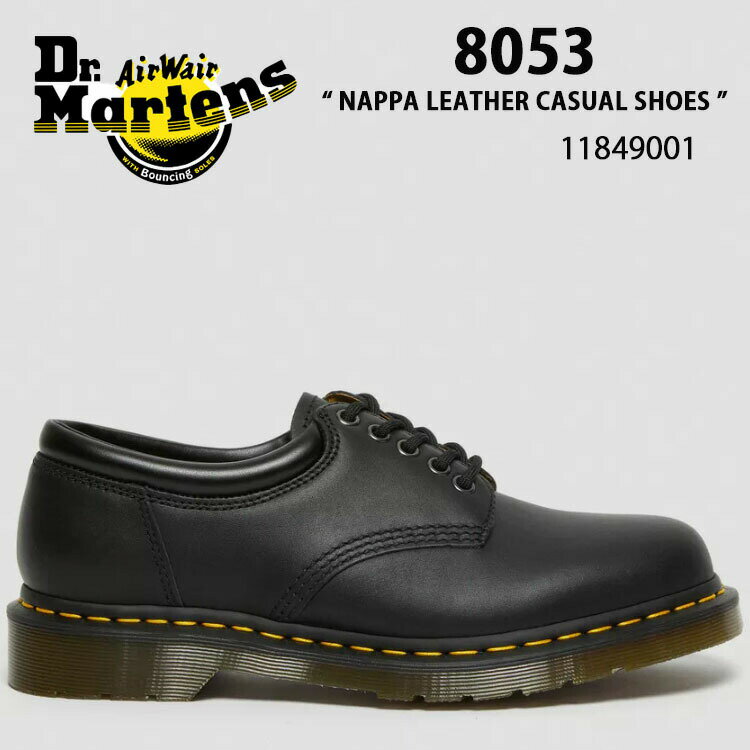 Dr.Martens ɥޡ 5ۡ륷塼 8053 NAPPA LEATHER CASUAL SHOES BLACK NAPPA 11849001 ֥å  ǥ   ˽ѡš̤