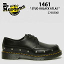 ドクターマーチン レザーシューズ スタッズ 3ホールシューズ ブラック 本革レザー 27683001 商品名：Dr.Martens 1461 STUD II BLACK ATLAS 27683001 ドクターマーチン レザー シューズ ※本革(天然皮革)の商品について 素材の特性上、多少のキズやシワ、色ムラや擦れが見られる場合がございます。 汗や雨などで濡れた場合、色移りする場合がございます。革の品質保持のため、できるだけ濡らさないようご注意下さい。 Color：BLACK メイン素材：Atlas(サテンのような美しい仕上がりの柔らかにプルアップされたワクシータッチのクラッシクスムースレザー) ブランド・メーカー：Dr.Martens 素材：レザー etc... サイズ：22cm〜28cm ・注意事項：モニターの発色具合により色合いが異なる場合がございます ※ご注意（ご購入の前にご一読下さい。）※ ・当ショップはWEB販売店になっており、メ-カ-等の海外倉庫と共通在庫での販売 を行なっておりますので、お取り寄せに約7-14日お時間をいただく商品がございます。 つきましては、購入後に指定頂きました日時に間に合わせることができない事もございます。 また、WEB上で「在庫あり」になっている商品につきましても、倉庫での在庫管理で欠品となってしまう場合がございます。 在庫切れ・発送遅れ等のご連絡はメールで行っておりますので、予めご了承下さい。 （欠品の場合は迅速に返金手続きをさせて頂きます。） メールをお受け取り出来ます様確認頂ければ幸いでございます。 （本サイトからのメール送信されます。ドメイン設定の際はご注意下さい） ・取り寄せ商品を多数取り扱っている為、靴箱にはダメージや走り書きがあったりします。 商品にもよりますが、多くは海外輸入商品になるため日本販売のタグ等がついていない商品もございます。 商品に関しましては全て正規品ですので、ご安心ください。 ・検品は充分に行っておりますが、万が一商品にダメージ等発見しましたら当店までご連絡下さい。 （ご使用後の不備が発覚致しました場合は交換・返品等にはご対応いたしかねます） ご注文後(店舗からのご注文メール送信後)の、【ご注文キャンセル・ご交換/ご返品】には基本的に応じることが出来ません。 サイズ選択や商品詳細などで ご質問やご不明な点や商品のこだわりのある方は事前にお問い合わせ下さい。商品紹介 ドクターマーチン レザーシューズ スタッズ 3ホールシューズ ブラック 本革レザー 27683001 商品名：Dr.Martens 1461 STUD II BLACK ATLAS 27683001 ドクターマーチン レザー シューズ ※本革(天然皮革)の商品について 素材の特性上、多少のキズやシワ、色ムラや擦れが見られる場合がございます。 汗や雨などで濡れた場合、色移りする場合がございます。革の品質保持のため、できるだけ濡らさないようご注意下さい。 Color：BLACK メイン素材：Atlas(サテンのような美しい仕上がりの柔らかにプルアップされたワクシータッチのクラッシクスムースレザー) ブランド・メーカー：Dr.Martens 素材：レザー etc... サイズ：22cm〜28cm ・注意事項：モニターの発色具合により色合いが異なる場合がございます ※ご注意（ご購入の前にご一読下さい。）※ ・当ショップはWEB販売店になっており、メ-カ-等の海外倉庫と共通在庫での販売 を行なっておりますので、お取り寄せに約7-14日お時間をいただく商品がございます。 つきましては、購入後に指定頂きました日時に間に合わせることができない事もございます。 また、WEB上で「在庫あり」になっている商品につきましても、倉庫での在庫管理で欠品となってしまう場合がございます。 在庫切れ・発送遅れ等のご連絡はメールで行っておりますので、予めご了承下さい。 （欠品の場合は迅速に返金手続きをさせて頂きます。） メールをお受け取り出来ます様確認頂ければ幸いでございます。 （本サイトからのメール送信されます。ドメイン設定の際はご注意下さい） ・取り寄せ商品を多数取り扱っている為、靴箱にはダメージや走り書きがあったりします。 商品にもよりますが、多くは海外輸入商品になるため日本販売のタグ等がついていない商品もございます。 商品に関しましては全て正規品ですので、ご安心ください。 ・検品は充分に行っておりますが、万が一商品にダメージ等発見しましたら当店までご連絡下さい。 （ご使用後の不備が発覚致しました場合は交換・返品等にはご対応いたしかねます） ご注文後(店舗からのご注文メール送信後)の、【ご注文キャンセル・ご交換/ご返品】には基本的に応じることが出来ません。 サイズ選択や商品詳細などで ご質問やご不明な点や商品のこだわりのある方は事前にお問い合わせ下さい。