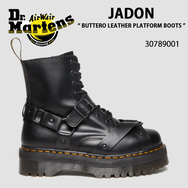 Dr.Martens ɥޡ ֡ å֡ Jadon Harness Black Paris 3060521 ɥ ϡͥ 8 ۡ ֡  ֥å ǥš̤