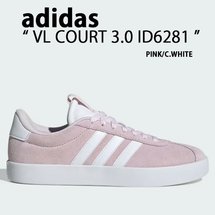 adidas アディダス スニーカー VL COURT 3.0 ID6281 VLコート3.0 ALMOST PINK CLOUD WHITE シューズ オール...