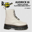 Dr.Martens ドクターマーチン ブーツ 8H ブーツ AUDRICK 8i NAPPA LEATHER PLATFORM ANKLE BOOTS 271...