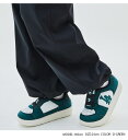 MLB エムエルビー スリッポン MLB BOUNCER PADDING PRINTING SLIP ON M D-GREEN バウンサー パディング プリンティング スリップ オン シューズ ダウンライク LA ロサンゼルス ドジャース グリーン メンズ レディース 男性用 女性用 3AWBPSP36-07GND【中古】未使用品 2