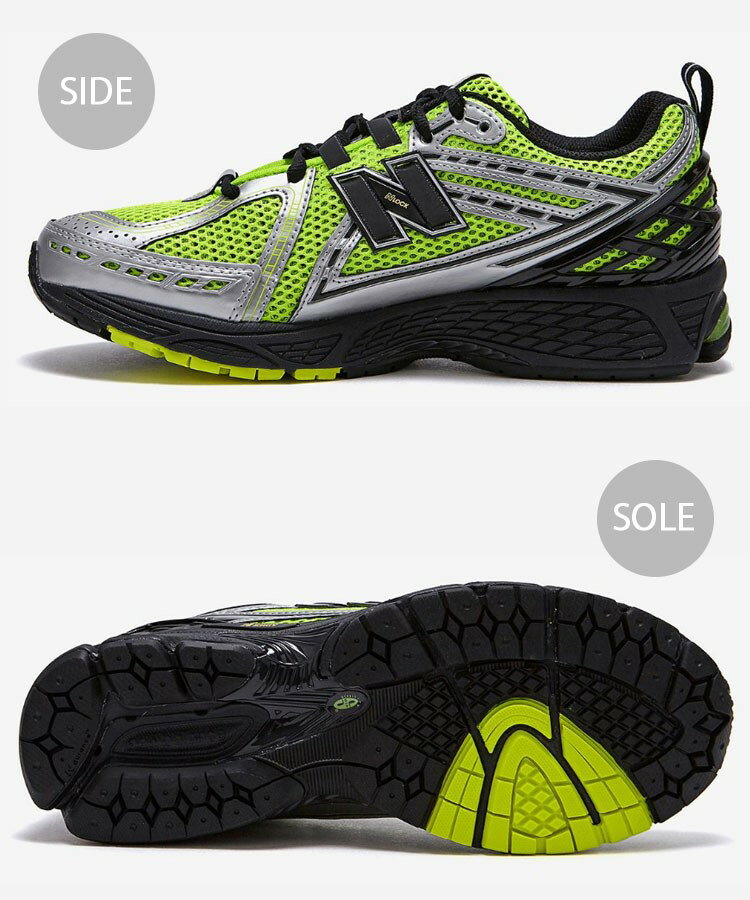 New Balance ニューバランス スニーカー M1906 M1906RCG GREEN SILVER グリーン シルバー シューズ レザー 本革 メンズ レディース【中古】未使用品