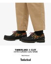 Timberland CLOT デッキシューズ 3 EYE CLASSIC LUG SHOE BLACK NUBUCK ティンバーランド クロット シューズ ボートシューズ コラボ ブラック ヌバックレザーメンズ 男性用 TB0A5Z1H001-BLK【中古】未使用品 2