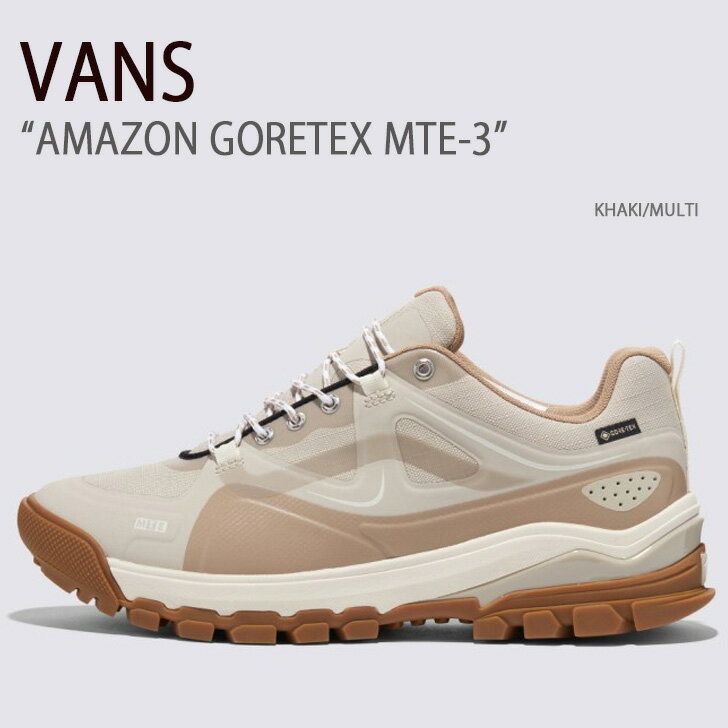 VANS バンズ スニーカー AMAZON GORETEX MTE-3 KHAKI MULTI VN0009R3BGO アマゾンゴアテックス カーキ マルチ メンズ レディース 男性..