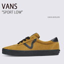 VANS バンズ スニーカー SPORT LOW SUEDE ANTELOPE VN000CQR5QJ スポーツロウ スウェードアンテロープ メンズ レディース 男性用 女性用未使用品