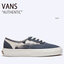 VANS oY Xj[J[ AUTHENTIC BLUE VN0A5KRD8CP I[ZeBbN u[ Y fB[X jp pyÁzgpi