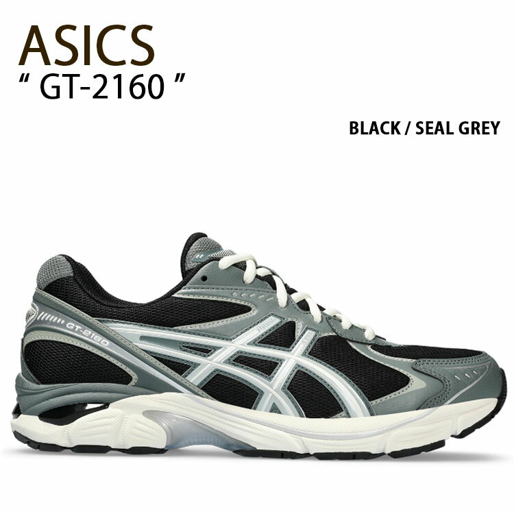 ASICS å ˡ GT-2160 1203A320-003 BLACK SEAL GREY 塼 ƥ2160 ֥å 륰졼 ȥå󥰥塼  ǥš̤