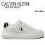 Calvin Klein カルバンクライン スニーカー MALMO META SNEAKER WHITE BLACK CK シューズ マルモメタスニーカー ホワイト ブラック ロゴ YW0141001W メンズ レディース【中古】未使用品