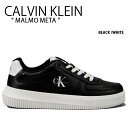 Calvin Klein カルバンクライン スニーカー MALMO META SNEAKER BLACK WHITE CK シューズ マルモメタスニーカー ブラ...