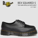 Dr.Martens ドクターマーチン レザーシューズ 5ホールシューズ 5-EYE BEX SQUARE TOE HAIR-ON & LEATHER SHOE...