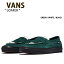 VANS バンズ スニーカー LOAFER GREEN WHITE BLACK V196CF MA ローファ グリーン ホワイト ブラック ローファー メンズ レディース 男性用 女性用【中古】未使用品