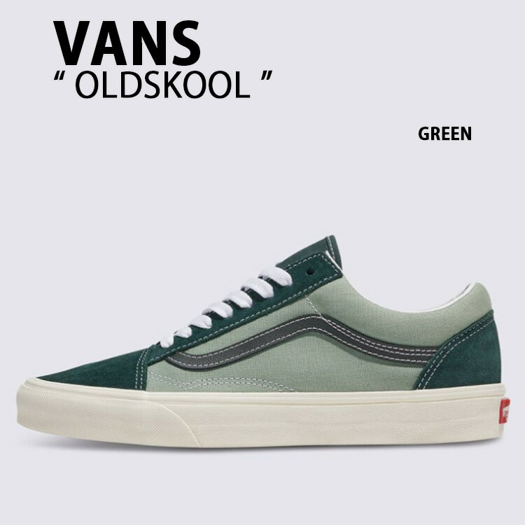 VANS バンズ スニーカー OLDSKOOL EARTH TONES GREEN GABLES VN0007NT2LN オールドスクール グリーン メンズ レディース 男性用 女性用 未使用品