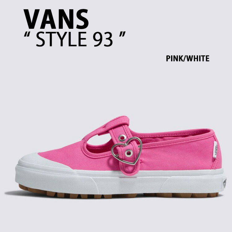 VANS バンズ スニーカー STYLE 93 AZALEA PINK TRUE WHITE スタイル93 アザレアピンク トゥルーホワイト ヴァンズ シューズ レディース VN0A3XTJ1IX【中古】未使用品