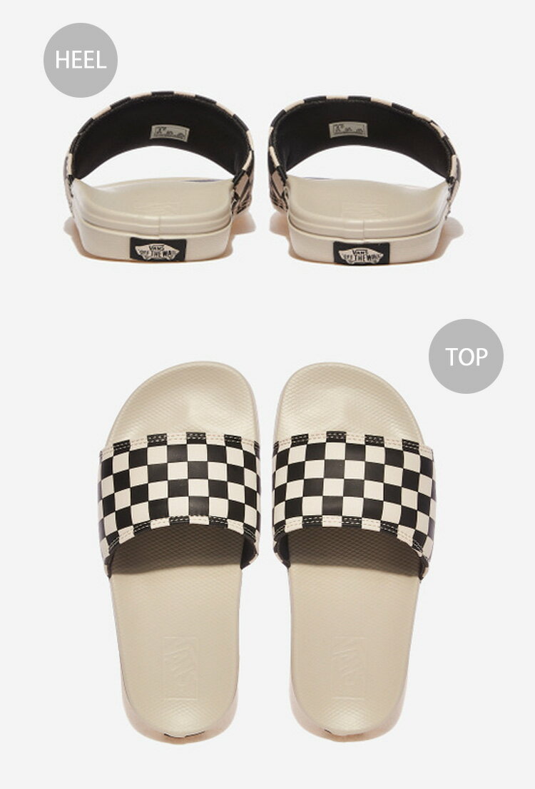 VANS バンズ サンダル LA COSTA SLIDE-ON RAINY DAY VN0A5HF5J92 ラコスタ スライドオン チェッカーボード レイニー デイ メンズ レディース 男性用 女性用
