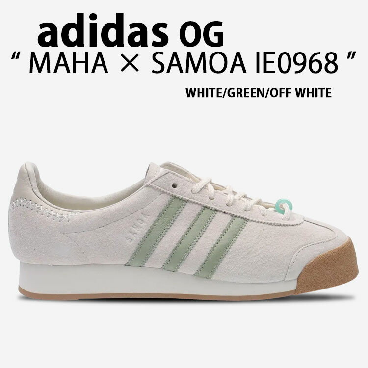 adidas originals ǥ ˡ MAHA X ADIDAS SAMOA IE0968 ޥ ⥢  WHITE GREEN 塼 ƥ饹 T-ȥ ߥ顼 ˥奢󥹥顼 եۥ磻 ꡼  ǥš̤