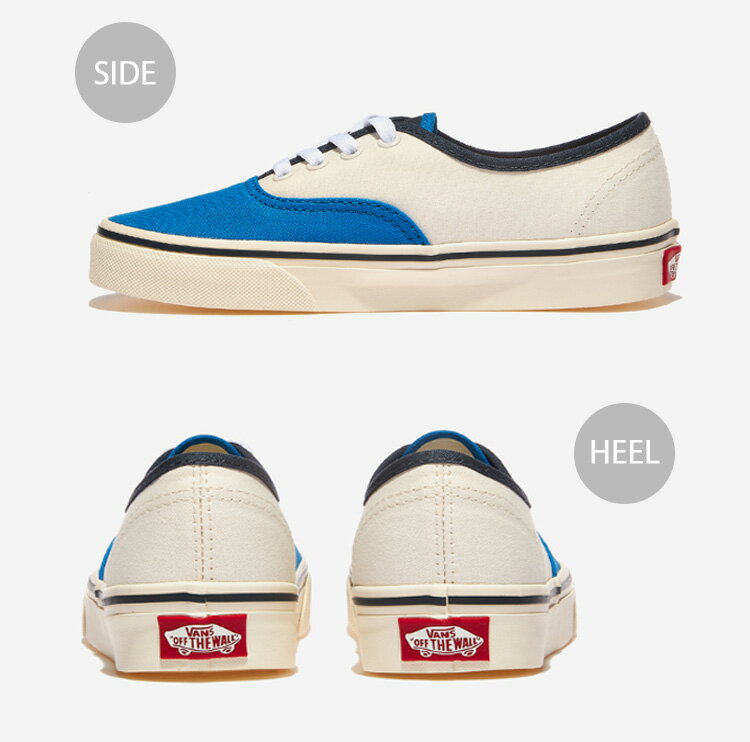 VANS バンズ スニーカー AUTHENTIC BLUE VN0009PV7Z2 オーセンティック ブルー メンズ レディース 男性用 女性用 【中古】未使用品