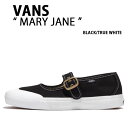 VANS バンズ スニーカー MARY JANE BLACK TRUE WHITE VN000CRR6BT メリージェーン ブラック トゥルーホワイト レディース 女性用